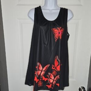 Chaos Monkey Butterfly Swing Top NWOT
